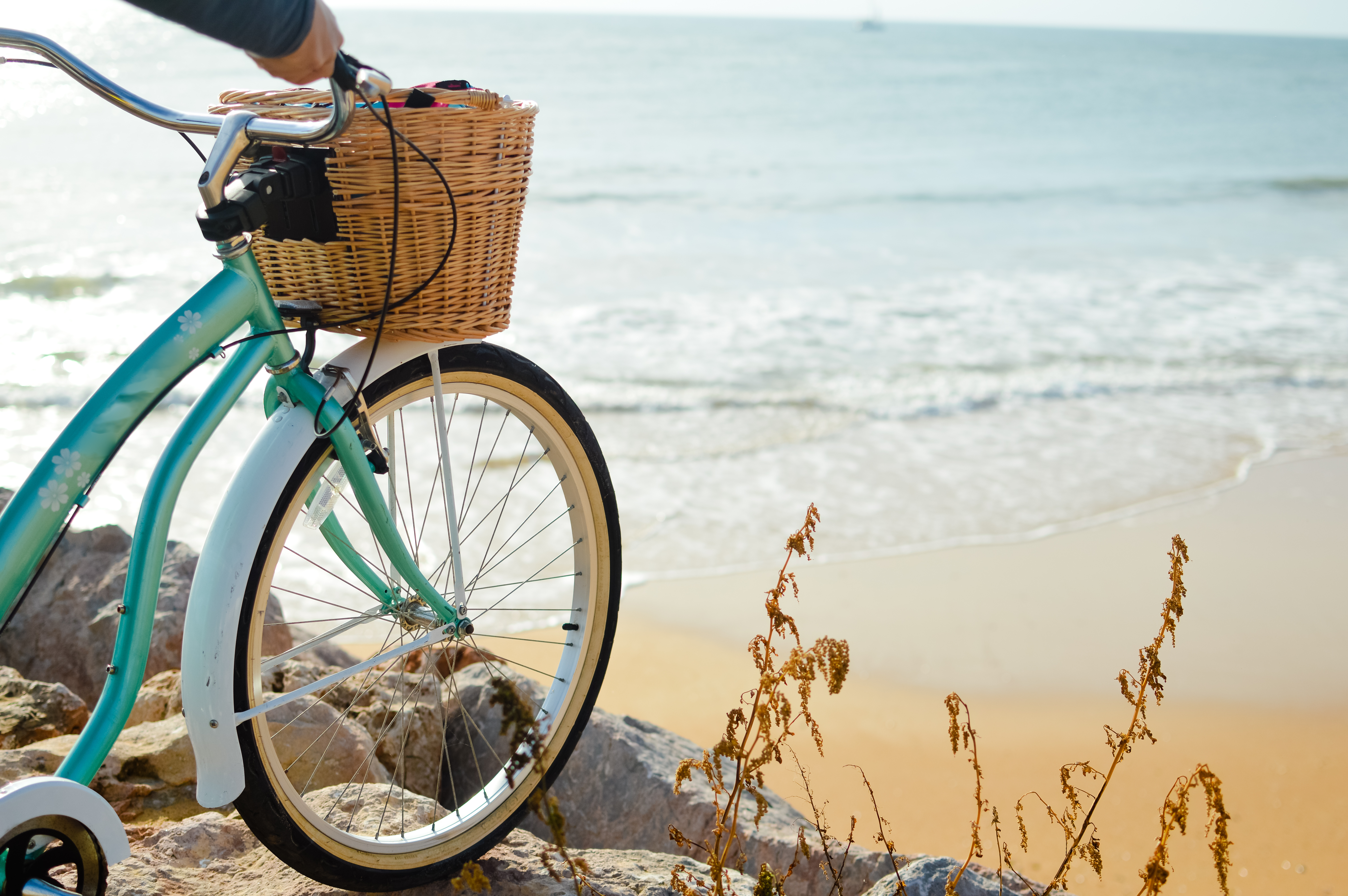 Bicicleta Na Praia